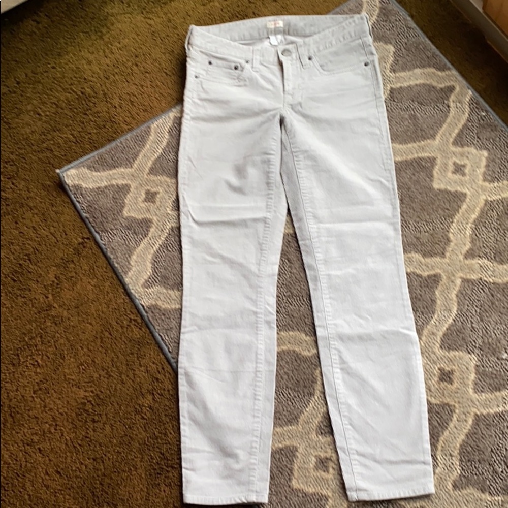 J Crew skinny cords size 26